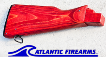 Polish AK47 Stock Set Ruby Red-WBP