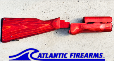Polish AK47 Stock Set Ruby...