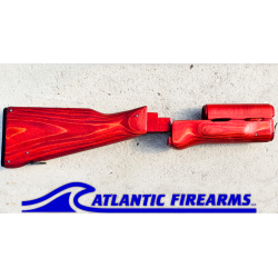 Polish AK47 Stock Set Ruby Red-WBP