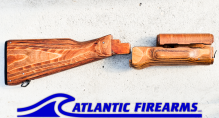 Polish AK47 Stock Set Bumblebee Brown - WBP