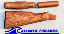 Polish AK47 Stock Set Bumblebee Brown - WBP