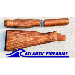 Polish AK47 Stock Set Bumblebee Brown - WBP
