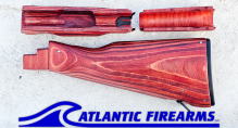 Polish AK47 Stock Set Sunburst - WBP