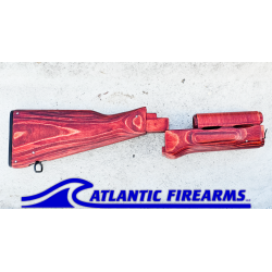 Polish AK47 Stock Set Sunburst - WBP
