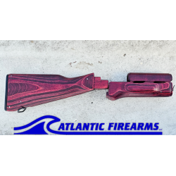 Polish AK47 Stock Set Red Classic - WBP