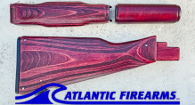 Polish AK47 Stock Set Red Classic - WBP