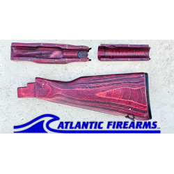 Polish AK47 Stock Set Red Classic - WBP