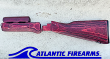 Polish AK47 Stock Set Red Classic - WBP