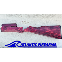 Polish AK47 Stock Set Red Classic - WBP