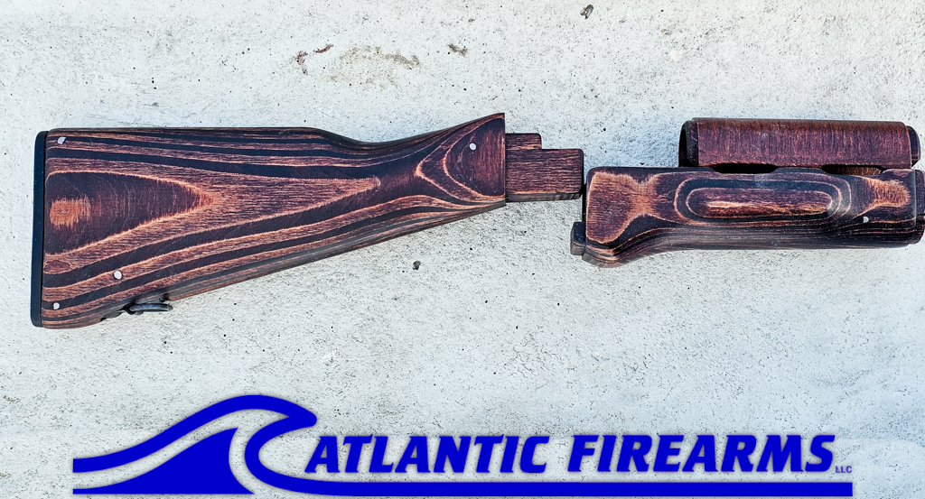 Polish AK47 Stock Set Tula Brown-WBP