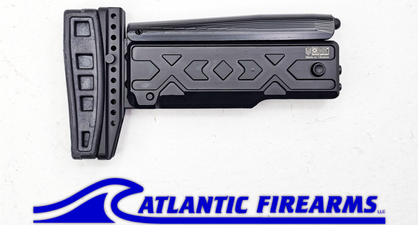 Folding/Telescoping Buttstock for AKMs - Black - ME