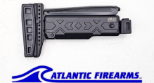 Folding & Telescoping Buttstock for AKs with 4.5mm Folding Hinges - Black  - ME