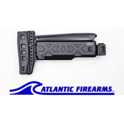 Folding & Telescoping Buttstock for AKs with 4.5mm Folding Hinges - Black  - ME