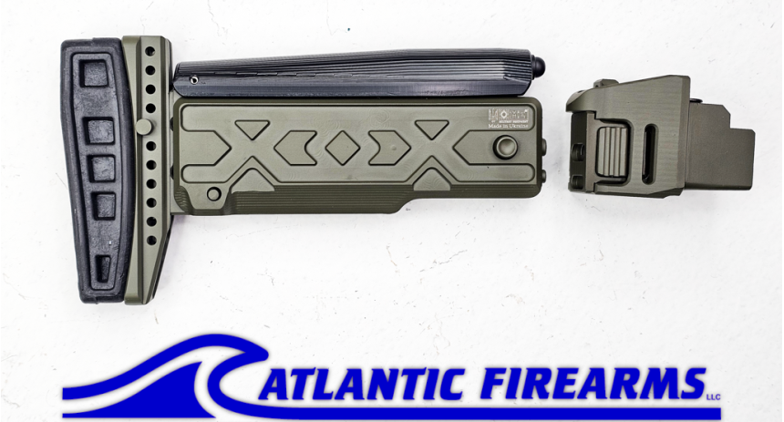 Folding/Telescoping Buttstock for AKMs - OD Green - ME