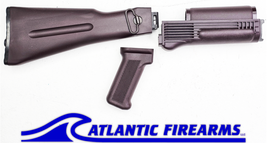 Arsenal US Plum Left Side Folding Stock Set for Stamped Receivers