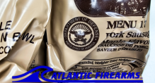 MREs (Meals Ready-to-Eat) U.S. Military Issue- B