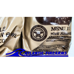 MREs (Meals Ready-to-Eat) U.S. Military Issue- B